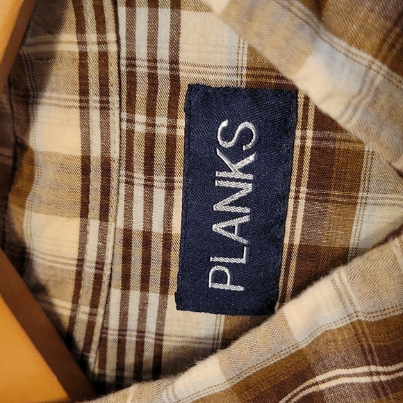 Planks Button Down Shirt - Picture 2 of 4